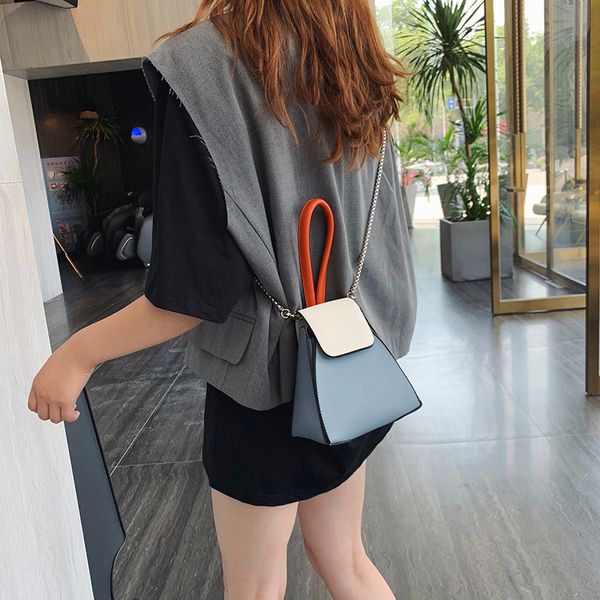 foreign style bag, women 2020, new fashion, ins color contrast, hand-held bag, messenger fashion bag
foreign style bag, women 2020, new fashion, ins color contrast, hand-held bag, messenger fashion bag