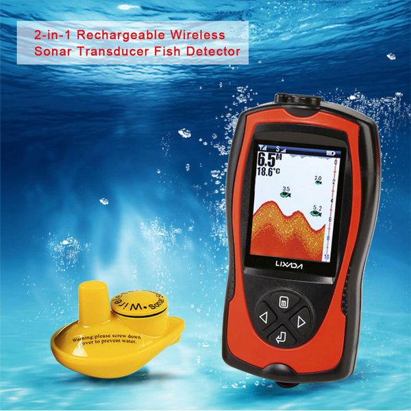 lixada portable 2-in-1 rechargeable 2.4inch lcd wireless sonar transducer depth locator ice ocean fish finder alarm detector
lixada portable 2-in-1 rechargeable 2.4inch lcd wireless sonar transducer depth locator ice ocean fish finder alarm detector
