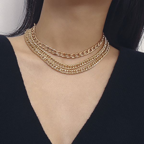 zhini 2019 new fashion alloy statement necklace women short necklaces collares mujer multi-layer choker gold necklace bijoux, Silver
zhini 2019 new fashion alloy statement necklace women short necklaces collares mujer multi-layer choker gold necklace bijoux, Silver