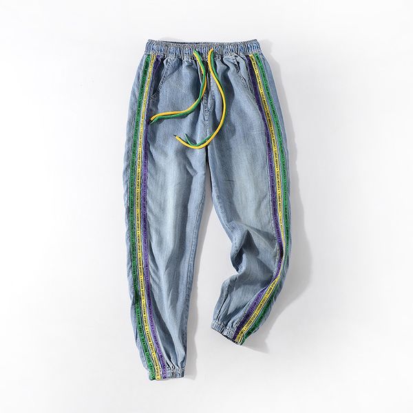 jeans women high waist nine points harem pants 2020 summer new harajuku elastic waist casual fashion jean pants yupinciaga, Blue
jeans women high waist nine points harem pants 2020 summer new harajuku elastic waist casual fashion jean pants yupinciaga, Blue