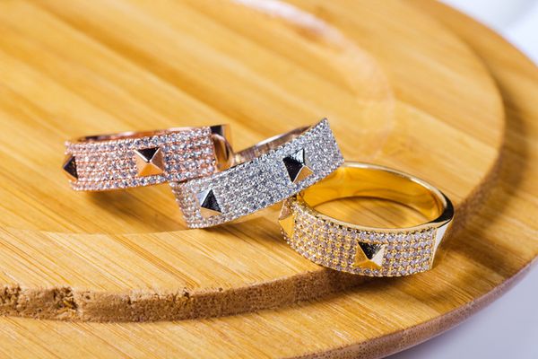 full of crystal small charms studs rings,fashion quality zircon rivet finger ring in rose gold/silver/gold color, Golden;silver
full of crystal small charms studs rings,fashion quality zircon rivet finger ring in rose gold/silver/gold color, Golden;silver