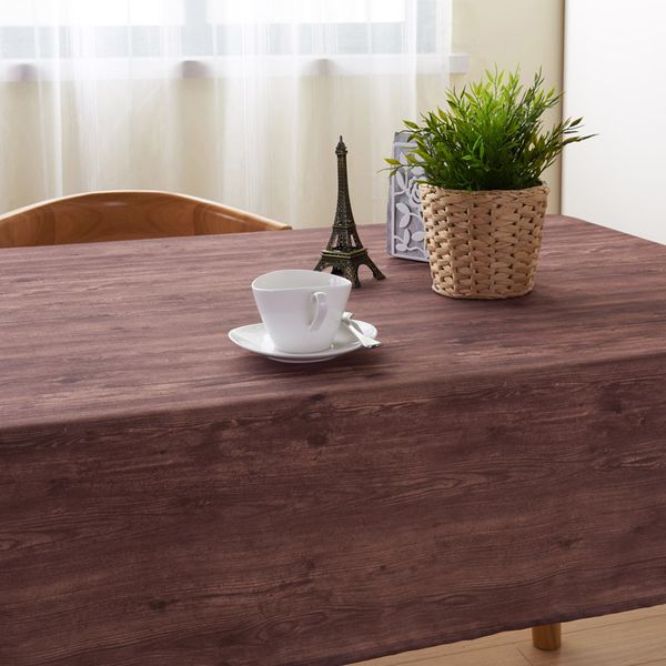 sunnyrain 1-piece waterproof tablecloth for dinner retro wood grain table cloth table cover for tea table
sunnyrain 1-piece waterproof tablecloth for dinner retro wood grain table cloth table cover for tea table
