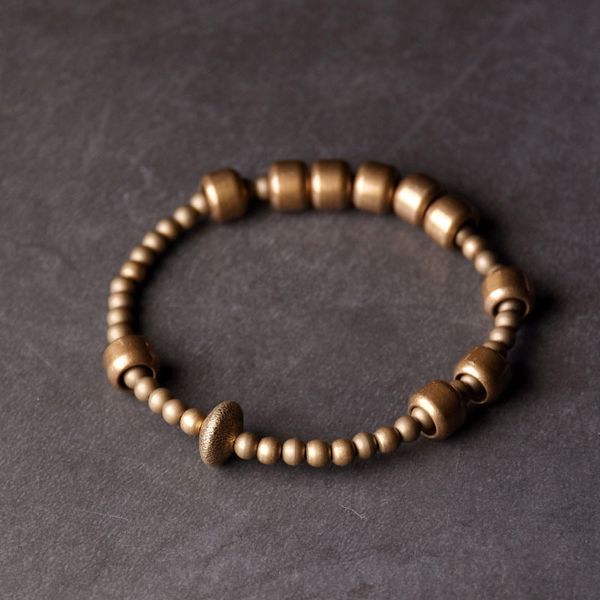 minimalist rugged brass unique handmade stretch bracelet oxidized rock punk style metal accessories gift for men women, Black
minimalist rugged brass unique handmade stretch bracelet oxidized rock punk style metal accessories gift for men women, Black