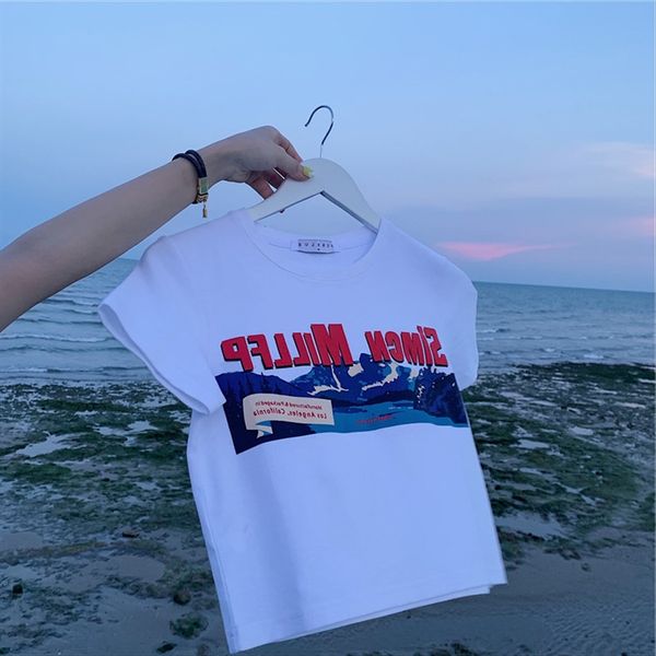 women's short-sleeved t-shirt cotton short skirt skirt with cotton printing 2020 simple short-cut navel clothes ins fashion, White
women's short-sleeved t-shirt cotton short skirt skirt with cotton printing 2020 simple short-cut navel clothes ins fashion, White