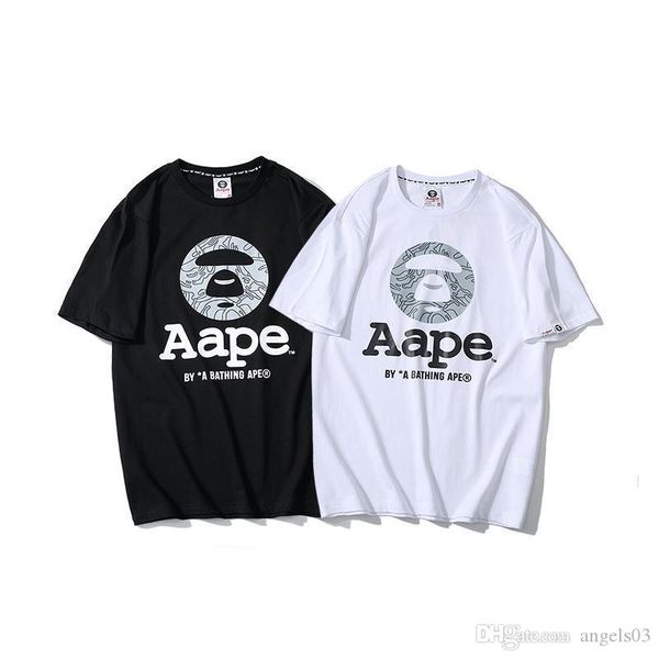 2019 spring and summer early spring tide brand aape letters graffiti swearing men's designer t-shirt fashion luxury men's designer, White;black
2019 spring and summer early spring tide brand aape letters graffiti swearing men's designer t-shirt fashion luxury men's designer, White;black