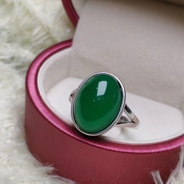 925 silver natural agate crystal gem ring woman send friends bring your own, Golden;silver
925 silver natural agate crystal gem ring woman send friends bring your own, Golden;silver