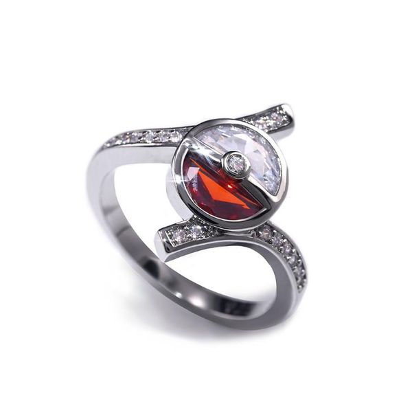 wholesale-new fashion designer creative luxury copper elf ball red and white rings european and american style fashion birthday gift ring, Golden;silver
wholesale-new fashion designer creative luxury copper elf ball red and white rings european and american style fashion birthday gift ring, Golden;silver