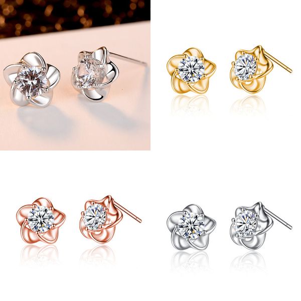 серьги цветение сливы сердце циркон уха ногтей маленькие уха ногтей ювелирные изделия золото большие обручи серьги роскошные дизайнерские юв, Silver 
серьги цветение сливы сердце циркон уха ногтей маленькие уха ногтей ювелирные изделия золото большие обручи серьги роскошные дизайнерские юв, Silver