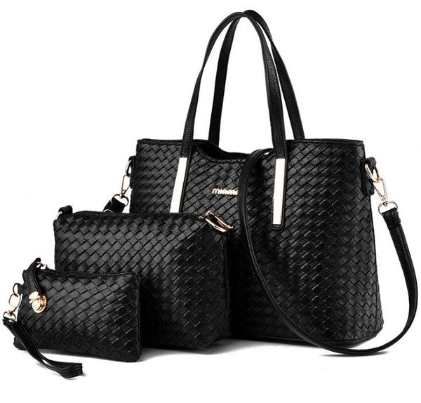 2019 new fashion women composite bag 3pcs/set women handbag shoulder suit bag fashion pu leather shoulder luxury women designer clutch bags
2019 new fashion women composite bag 3pcs/set women handbag shoulder suit bag fashion pu leather shoulder luxury women designer clutch bags