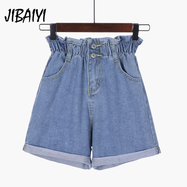 jibaiyi plus size loose summer short jeans women casual high waist denim pants female vintage fashion student shorts s-5xl, Blue
jibaiyi plus size loose summer short jeans women casual high waist denim pants female vintage fashion student shorts s-5xl, Blue