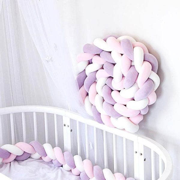 2m baby crib enclosure bumper bed braid knot pillow crib baby room bumper for infant cushion decor cot protector v9s5
2m baby crib enclosure bumper bed braid knot pillow crib baby room bumper for infant cushion decor cot protector v9s5