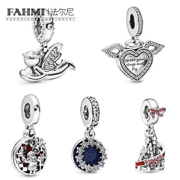 fahmi 100%925 sterling silver 2019 new inspirational stars & blue enamel dangle charm pendant original ladies wedding jewelry diy pendant, Black
fahmi 100%925 sterling silver 2019 new inspirational stars & blue enamel dangle charm pendant original ladies wedding jewelry diy pendant, Black