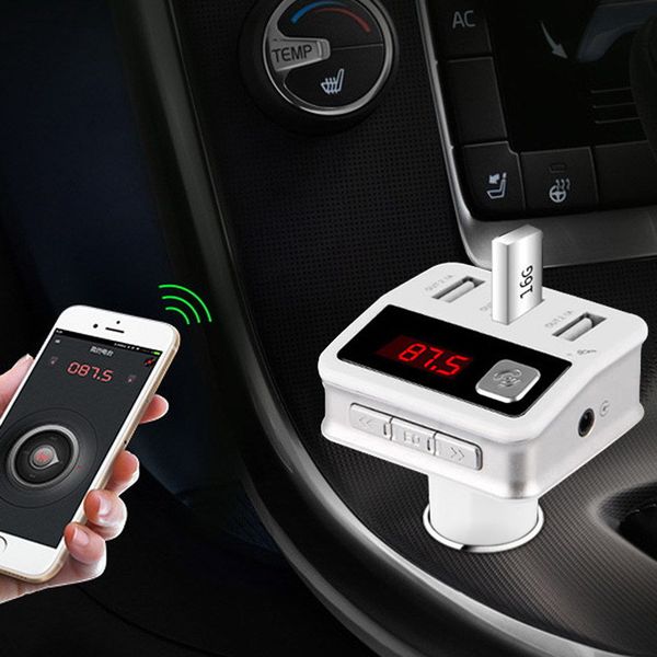 willtoo universal bc12 car kit handswireless bluetooth fm transmitter mp3 player 3usb charger supports audio input
willtoo universal bc12 car kit handswireless bluetooth fm transmitter mp3 player 3usb charger supports audio input