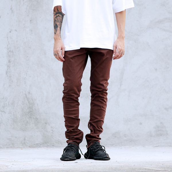 2017 fashion slim casual pants rangers jogger men pants skinny ankle white/brown/green/black jeans, Blue
2017 fashion slim casual pants rangers jogger men pants skinny ankle white/brown/green/black jeans, Blue