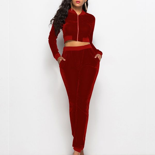 running set women fashion outfits sports suit zipper women's tracksuit long sleeve crop autumn 2-piece set sportswear, Black;blue
running set women fashion outfits sports suit zipper women's tracksuit long sleeve crop autumn 2-piece set sportswear, Black;blue