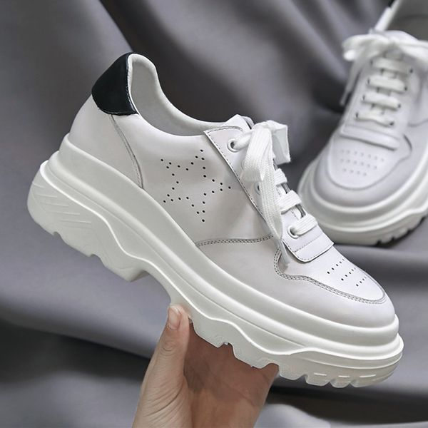 women's genuine leather platform flats sneakers leisure hold breathable female comfortable footwear casual shoes for women sale, Black
women's genuine leather platform flats sneakers leisure hold breathable female comfortable footwear casual shoes for women sale, Black