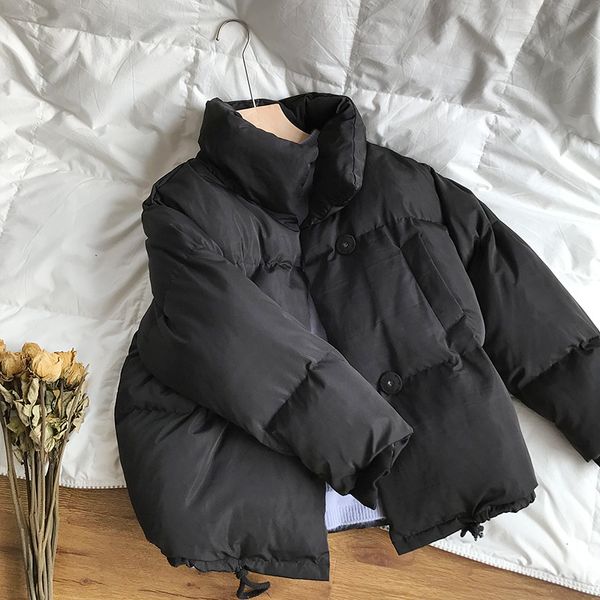 thicken women parkas 2019 new casual turtleneck loose down jacket female warm cotton padded winter coat women, Black
thicken women parkas 2019 new casual turtleneck loose down jacket female warm cotton padded winter coat women, Black
