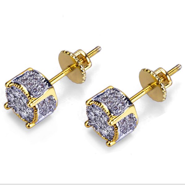 designer earrings luxury jewelry fashion ladies men's earrings hip-hop two-tone diamond earrings iced bling cz rock punk round wedding, Golden;silver
designer earrings luxury jewelry fashion ladies men's earrings hip-hop two-tone diamond earrings iced bling cz rock punk round wedding, Golden;silver