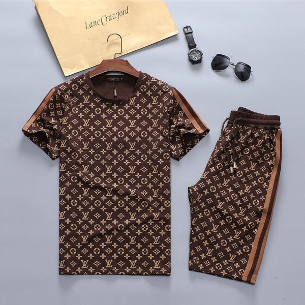 mens summer sets sportswear jogging suits men designers t shirt sets fashion casual short sleeve swim suit, Gray
mens summer sets sportswear jogging suits men designers t shirt sets fashion casual short sleeve swim suit, Gray