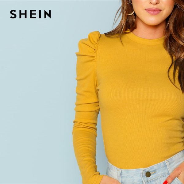 шеин горчица элегантный минималистский puff sleeve rib knit solid пуловеры slim fit tee 2018 осень управление леди женщины футболку top, White
шеин горчица элегантный минималистский puff sleeve rib knit solid пуловеры slim fit tee 2018 осень управление леди женщины футболку top, White