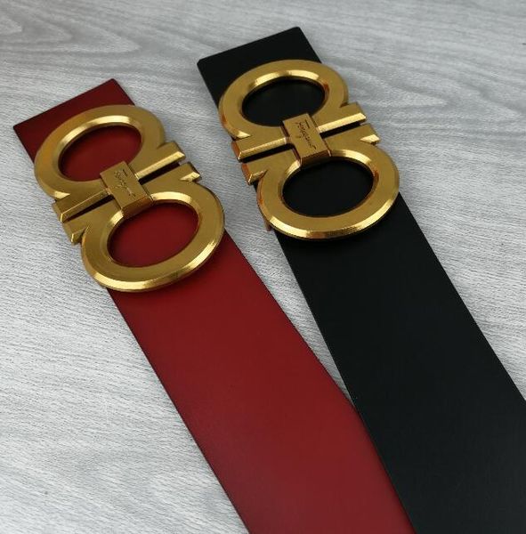 d0dd женский ремень дамы моды случайные буквы золотой пряжкой широким поясом черный и красный корпус с хорошим качеством 7см 2019 горячей пр, Black;brown