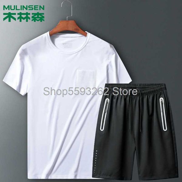 men's tracksuits quick-drying breathable sports suit high-elastic fitness running t-shirt shorts two-piece large size tide, Gray
men's tracksuits quick-drying breathable sports suit high-elastic fitness running t-shirt shorts two-piece large size tide, Gray