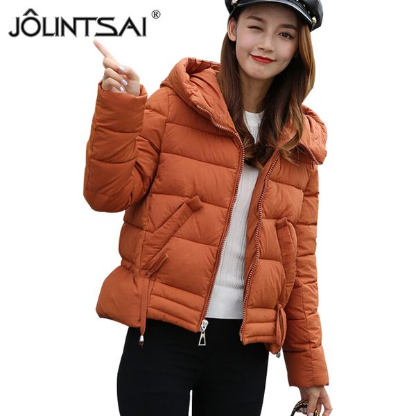 jolintsai warm woman cotton parkas 2018 winter jacket women short black female clothing ladies slim hooded outerwear
jolintsai warm woman cotton parkas 2018 winter jacket women short black female clothing ladies slim hooded outerwear