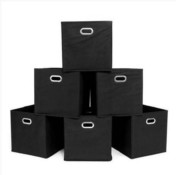 wholesales us stock foldable fabric storage bins set of 6 cubby cubes with handles black
wholesales us stock foldable fabric storage bins set of 6 cubby cubes with handles black