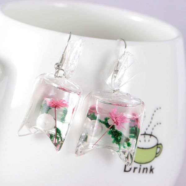 originality transparent candy ocean conch earrings woman personality resin dried flowers eardrop earrings beach holiday, Silver
originality transparent candy ocean conch earrings woman personality resin dried flowers eardrop earrings beach holiday, Silver