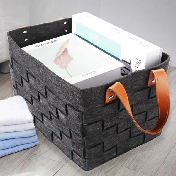 felt storage baskets with handles soft durable toy storage nursery bins home decorations
felt storage baskets with handles soft durable toy storage nursery bins home decorations
