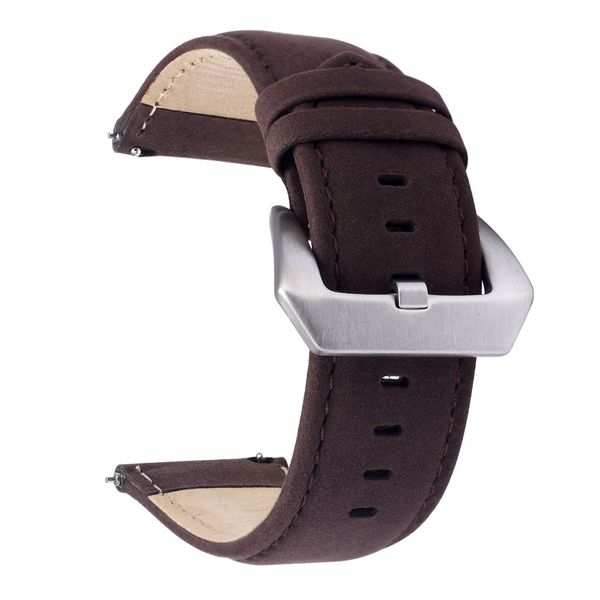24mm suede watch band grain leather strong and softable for branded watches, Black;brown
24mm suede watch band grain leather strong and softable for branded watches, Black;brown