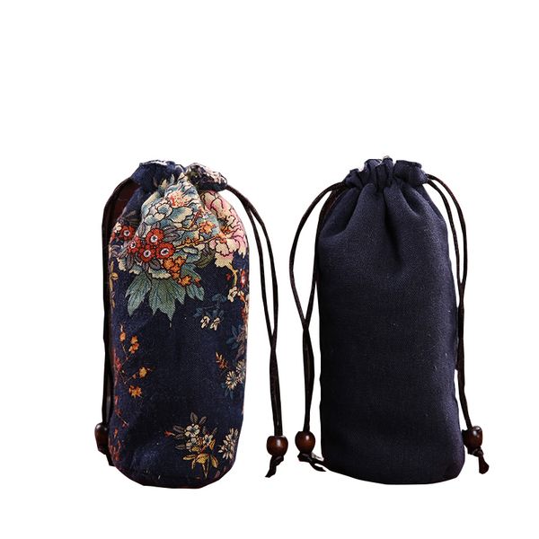 thicken long small cotton cloth drawstring bag jewellery storage bag travel portable tea caddy water cup protective cover, Pink;blue
thicken long small cotton cloth drawstring bag jewellery storage bag travel portable tea caddy water cup protective cover, Pink;blue