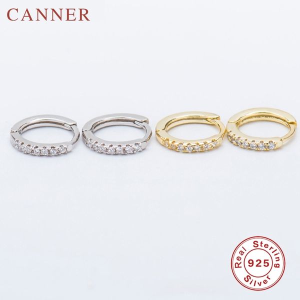 925 sterling silver round zircon gold silver small hoop earrings for women korean fashion earrings female party jewelry, Golden;silver
925 sterling silver round zircon gold silver small hoop earrings for women korean fashion earrings female party jewelry, Golden;silver