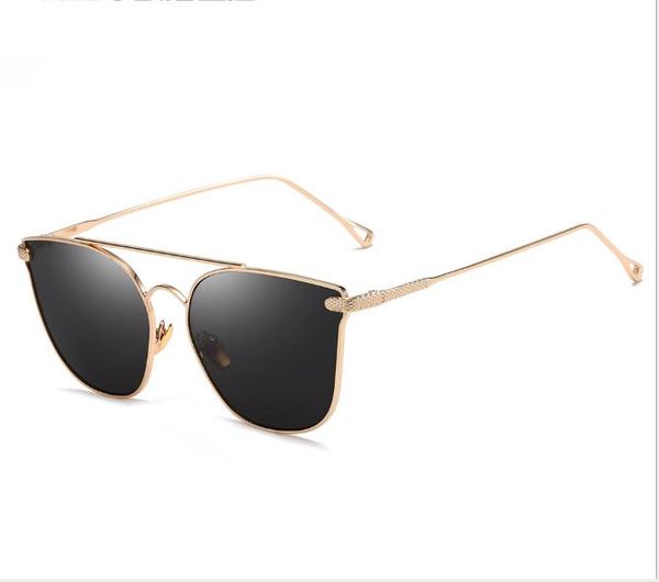 new fashion sunglasses ladies metal color film sunglasses european and american fashion trendy sunglasses, White;black
new fashion sunglasses ladies metal color film sunglasses european and american fashion trendy sunglasses, White;black
