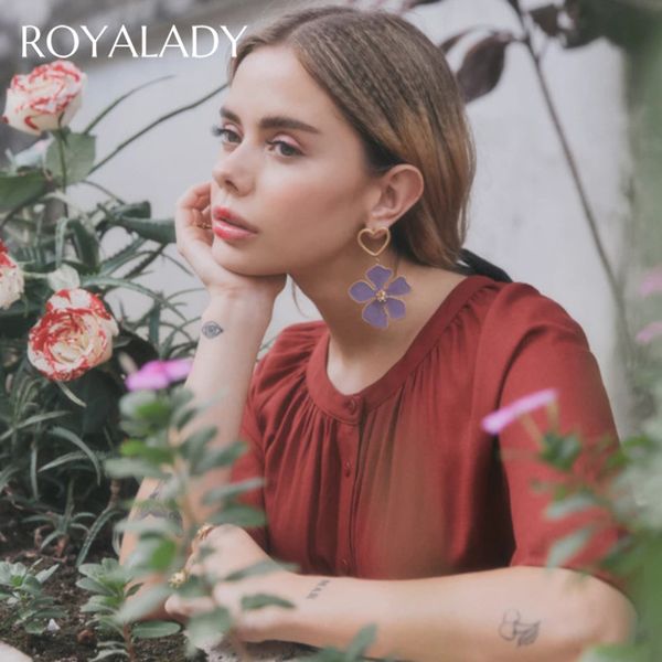 boho sweet flower stud earrings for women girl 2020 korean elegant heart statement hanging earrings fashion jewelry party bijoux, Golden;silver
boho sweet flower stud earrings for women girl 2020 korean elegant heart statement hanging earrings fashion jewelry party bijoux, Golden;silver
