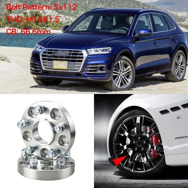 4pcs 1" wheel spacers adapters 5 lug 5x4.4"/5x112-14x1.5 studs for audi q5 2009
4pcs 1" wheel spacers adapters 5 lug 5x4.4"/5x112-14x1.5 studs for audi q5 2009