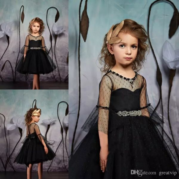 pentelei 2019 black flower girl dresses jewel neck kee length little girls pageant dresses tulle a line communion dress, White;blue
pentelei 2019 black flower girl dresses jewel neck kee length little girls pageant dresses tulle a line communion dress, White;blue