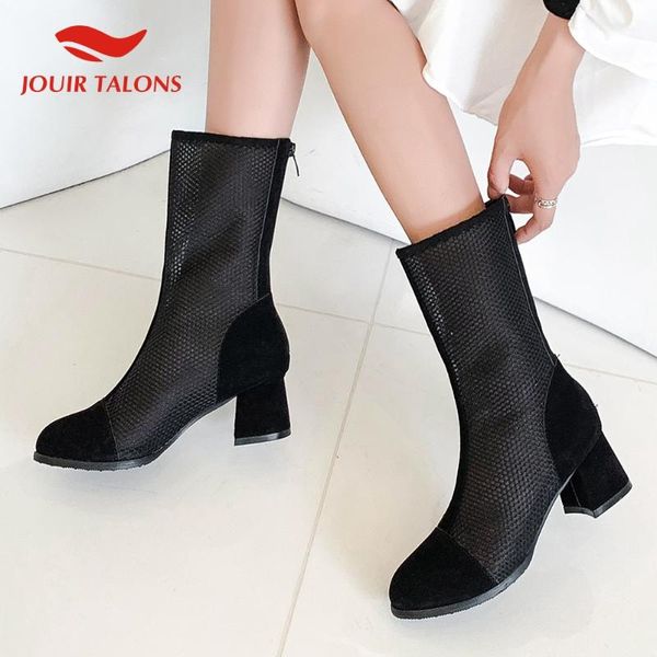 jouir new fashion 2020 big size 43 cow suede zip up mid calf boots woman shoes chunky heels summer shoes women boots, Black
jouir new fashion 2020 big size 43 cow suede zip up mid calf boots woman shoes chunky heels summer shoes women boots, Black