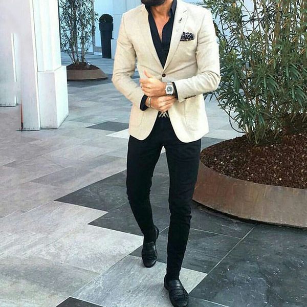 ivory suits business men office outfit groom wear wedding tuxedo costume homme black pants groomsmen blazer 2piece slim fit trajes de hombre, Black;gray
ivory suits business men office outfit groom wear wedding tuxedo costume homme black pants groomsmen blazer 2piece slim fit trajes de hombre, Black;gray