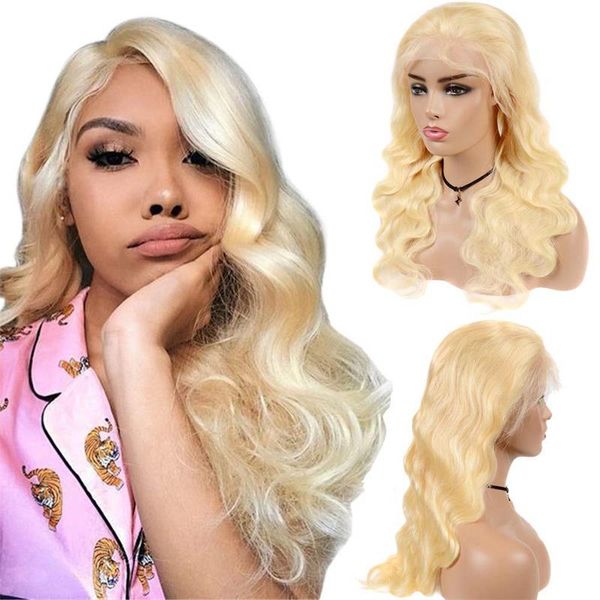 613 blonde body wave 13x4 lace front wig full lace human hair wig brazilian virgin hair with baby hair pre plucked hairline, Black;brown
613 blonde body wave 13x4 lace front wig full lace human hair wig brazilian virgin hair with baby hair pre plucked hairline, Black;brown