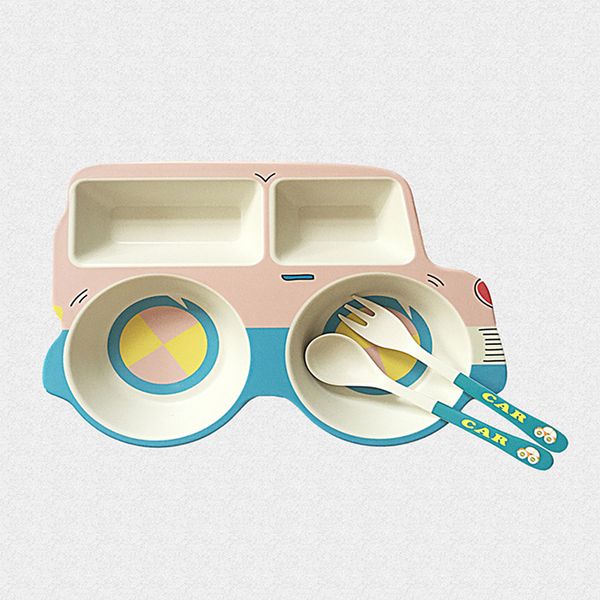 car shape baby cute tableware compartment natural bamboo fiber bowl with cup children's tableware
car shape baby cute tableware compartment natural bamboo fiber bowl with cup children's tableware