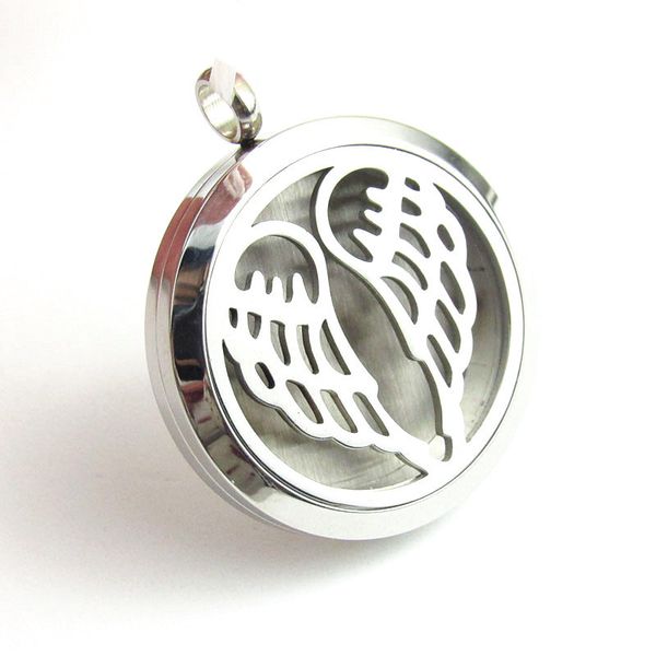 5pcs /lot angel wings stainless steel essential oil diffuser pendant perfume pendant necklace aromatherapy pendant locke jewelry, Silver
5pcs /lot angel wings stainless steel essential oil diffuser pendant perfume pendant necklace aromatherapy pendant locke jewelry, Silver