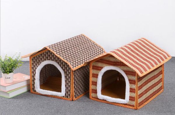 mat kennel pet products spring and summer pet house solid bamboo comfortable nest hk80
mat kennel pet products spring and summer pet house solid bamboo comfortable nest hk80