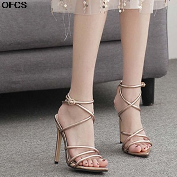 2020 new summer high heel 12cm ankle strap sandals sliver gold roman high heel women sandals hollow open toe women shoes, Black
2020 new summer high heel 12cm ankle strap sandals sliver gold roman high heel women sandals hollow open toe women shoes, Black