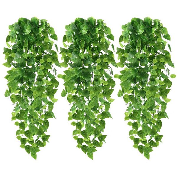 3pcs artificial hanging plants fake ivy vine fake ivy leaves for wall home room garden wedding garland outside
3pcs artificial hanging plants fake ivy vine fake ivy leaves for wall home room garden wedding garland outside