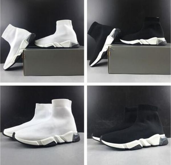 high stretch knit paris speed trainer casual sock shoes flat bottom breathe platform luxury designer mens womens fashion boots sneakers, Black
high stretch knit paris speed trainer casual sock shoes flat bottom breathe platform luxury designer mens womens fashion boots sneakers, Black