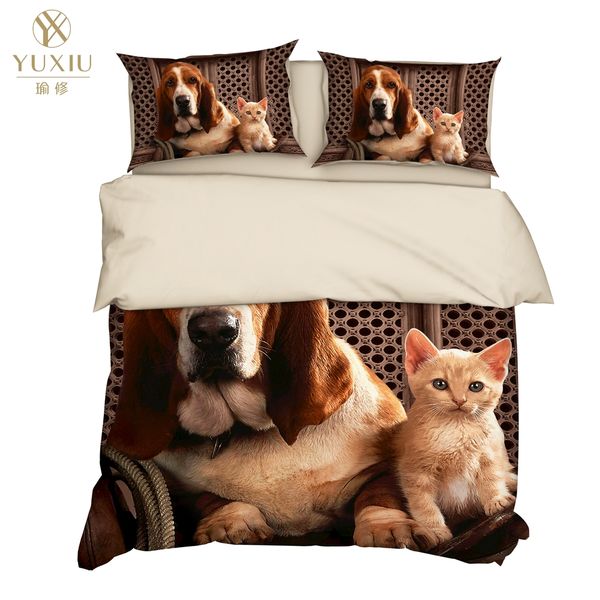 yuxiu 3d bedding set animal cats dog blue duvet covers 3pcs sets bed linen quilt cover king full twin double size
yuxiu 3d bedding set animal cats dog blue duvet covers 3pcs sets bed linen quilt cover king full twin double size
