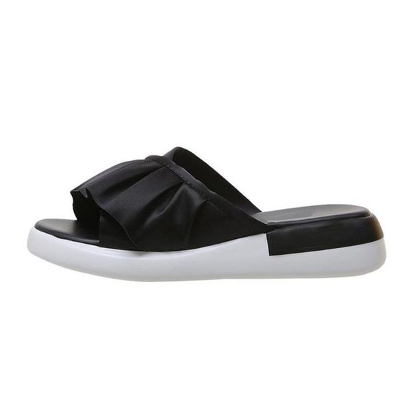 2020 fashion slippers ruffles leather women platform sandals open toe casual slides summer outdoor beach female flip flops, Black
2020 fashion slippers ruffles leather women platform sandals open toe casual slides summer outdoor beach female flip flops, Black