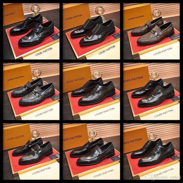 21ss designers new snake skin formal leather men shoes luxury brands party male footwear trending dress wedding brogue oxford for men cq1, Black
21ss designers new snake skin formal leather men shoes luxury brands party male footwear trending dress wedding brogue oxford for men cq1, Black