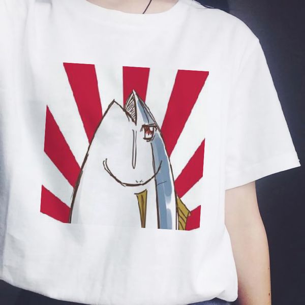 2019 japanese fish harajuku t shirt women funny white t-shirt kawaii fashion female tshirt cotton streetwear bts clothes
2019 japanese fish harajuku t shirt women funny white t-shirt kawaii fashion female tshirt cotton streetwear bts clothes
